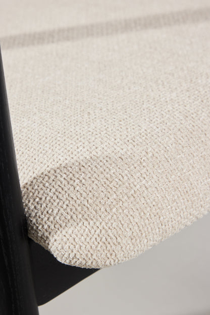 Långön spisebordsstole - beige, sort - 2 stk. - billede 20