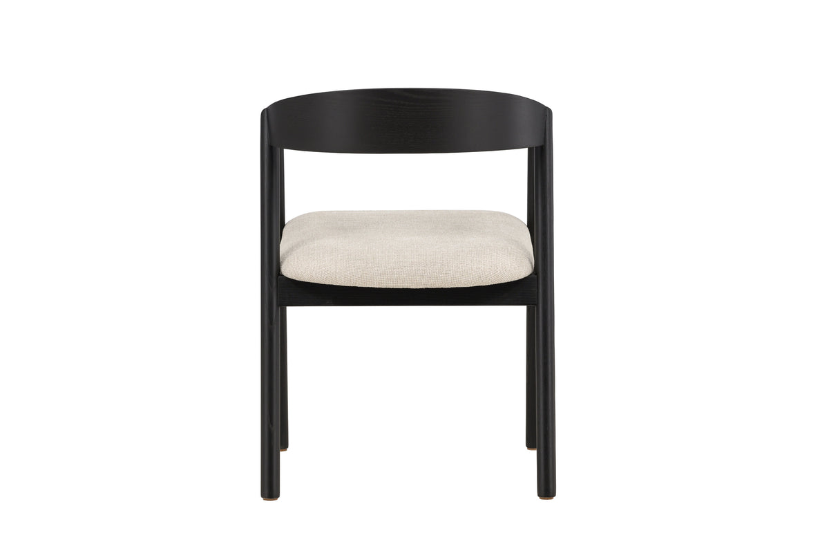 Långön spisebordsstole - beige, sort - 2 stk. - billede 7