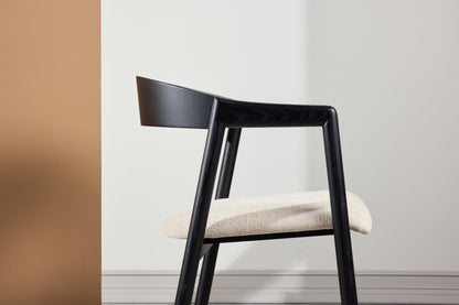Långön spisebordsstole - beige, sort - 2 stk. - billede 16