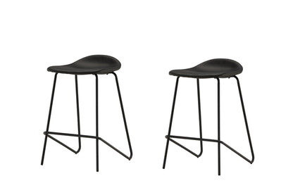 Grebbestad barstole - sort - 2 stk. - billede 1