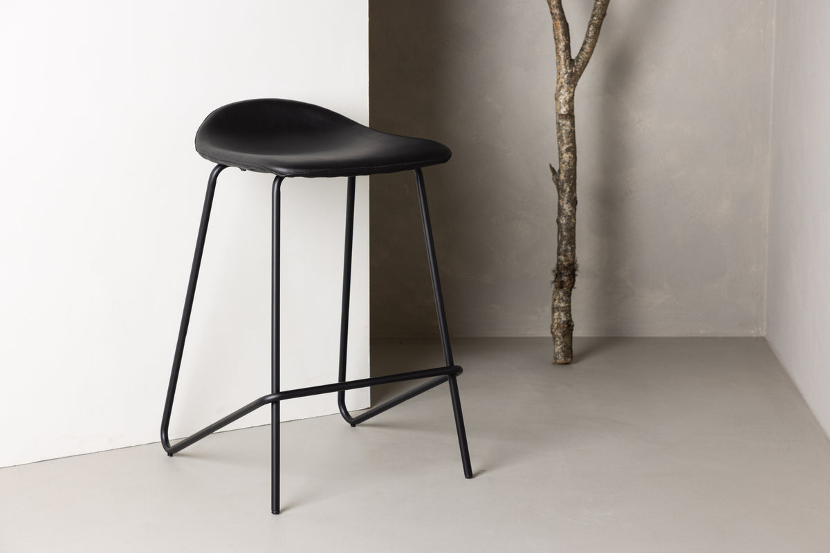 Grebbestad barstole - sort - 2 stk. - billede 15