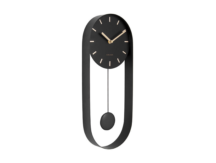 Karlsson vægur Pendulum Charm - Sort