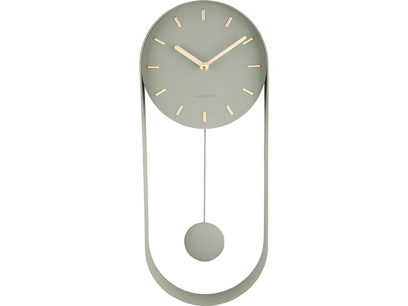 Karlsson vægur Pendulum Charm – Junglegrøn