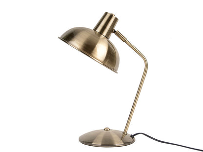 Leitmotiv bordlampe Hood - børstet guld