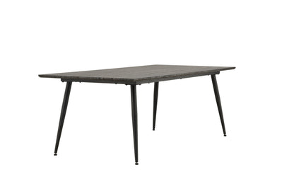 Keholmen spisebord - 220 × 100 cm - sort, brun - billede 11