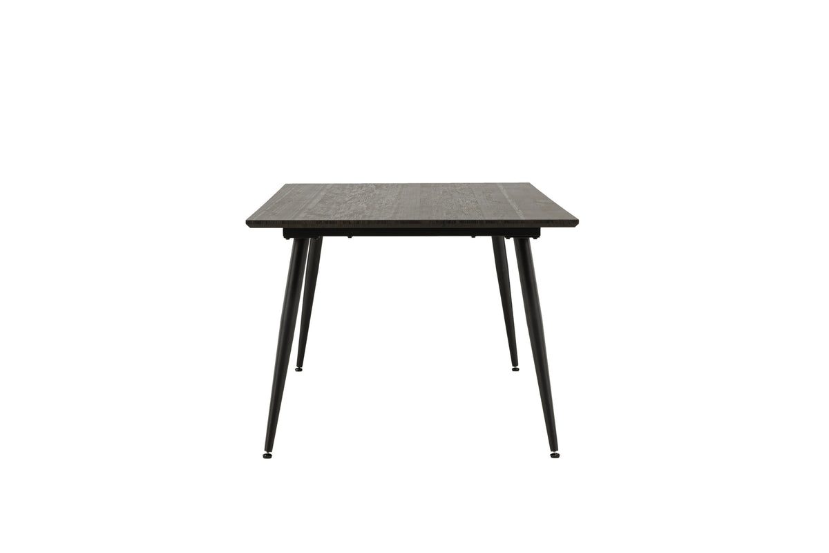 Keholmen spisebord - 220 × 100 cm - sort, brun - billede 4