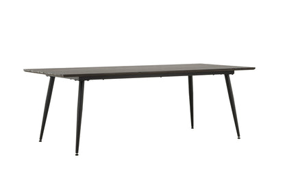 Keholmen spisebord - 220 × 100 cm - sort, brun - billede 6