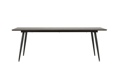 Keholmen spisebord - 220 × 100 cm - sort, brun - billede 7