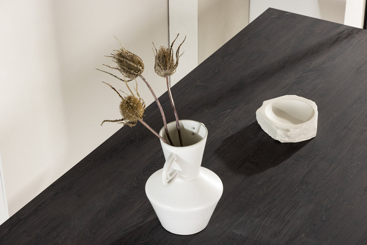 Keholmen spisebord - 220 × 100 cm - sort, brun - billede 16