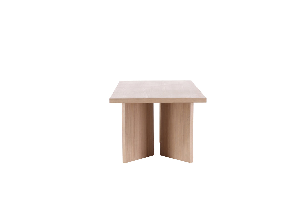 Bassholmen spisebord - 240 × 100 cm - hvidpigmenteret - billede 10