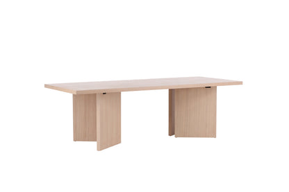 Bassholmen spisebord - 240 × 100 cm - hvidpigmenteret - billede 12