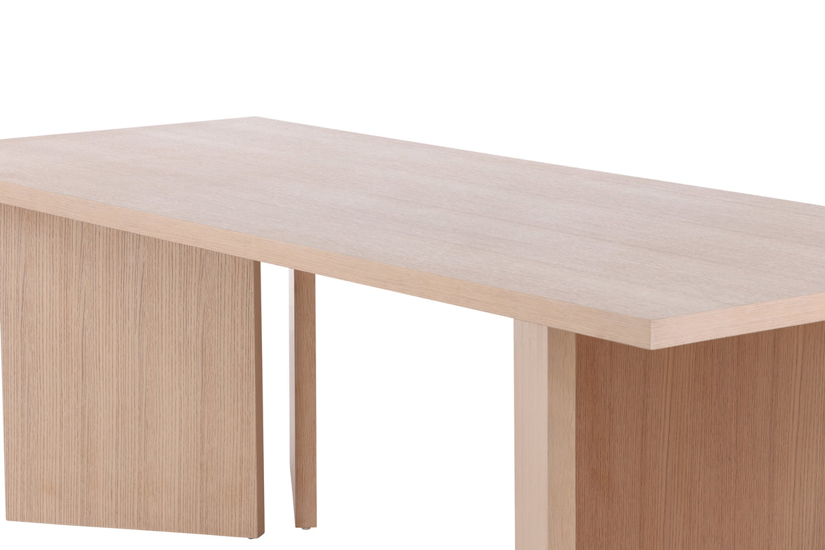 Bassholmen spisebord - 240 × 100 cm - hvidpigmenteret - billede 13