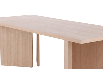 Bassholmen spisebord - 240 × 100 cm - hvidpigmenteret - billede 13