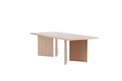 Bassholmen spisebord - 240 × 100 cm - hvidpigmenteret - billede 3