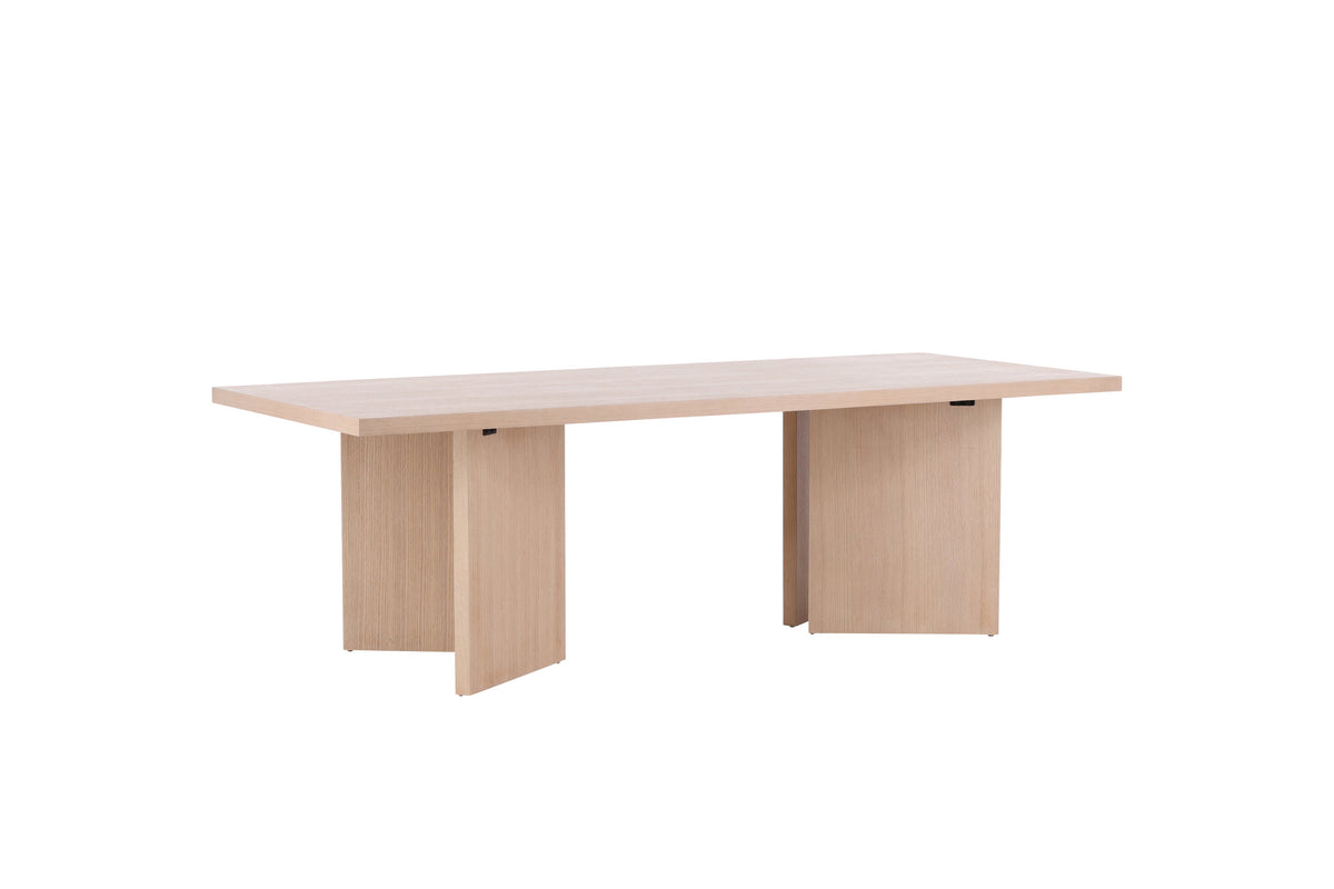 Bassholmen spisebord - 240 × 100 cm - hvidpigmenteret - billede 6