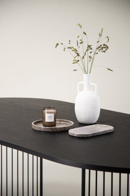 Hamneskär ovalt spisebord - 220 × 110 cm - sort - billede 22