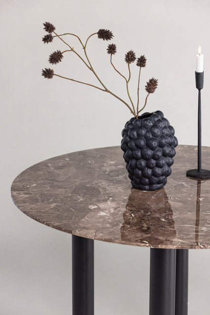 Havsten rundt spisebord - Ø106 cm - sort, brun - billede 18