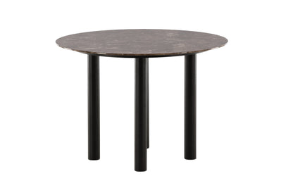 Havsten rundt spisebord - Ø106 cm - sort, brun - billede 4