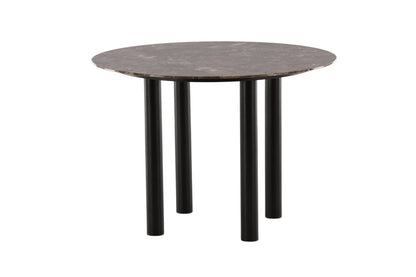 Havsten rundt spisebord - Ø106 cm - sort, brun - billede 9