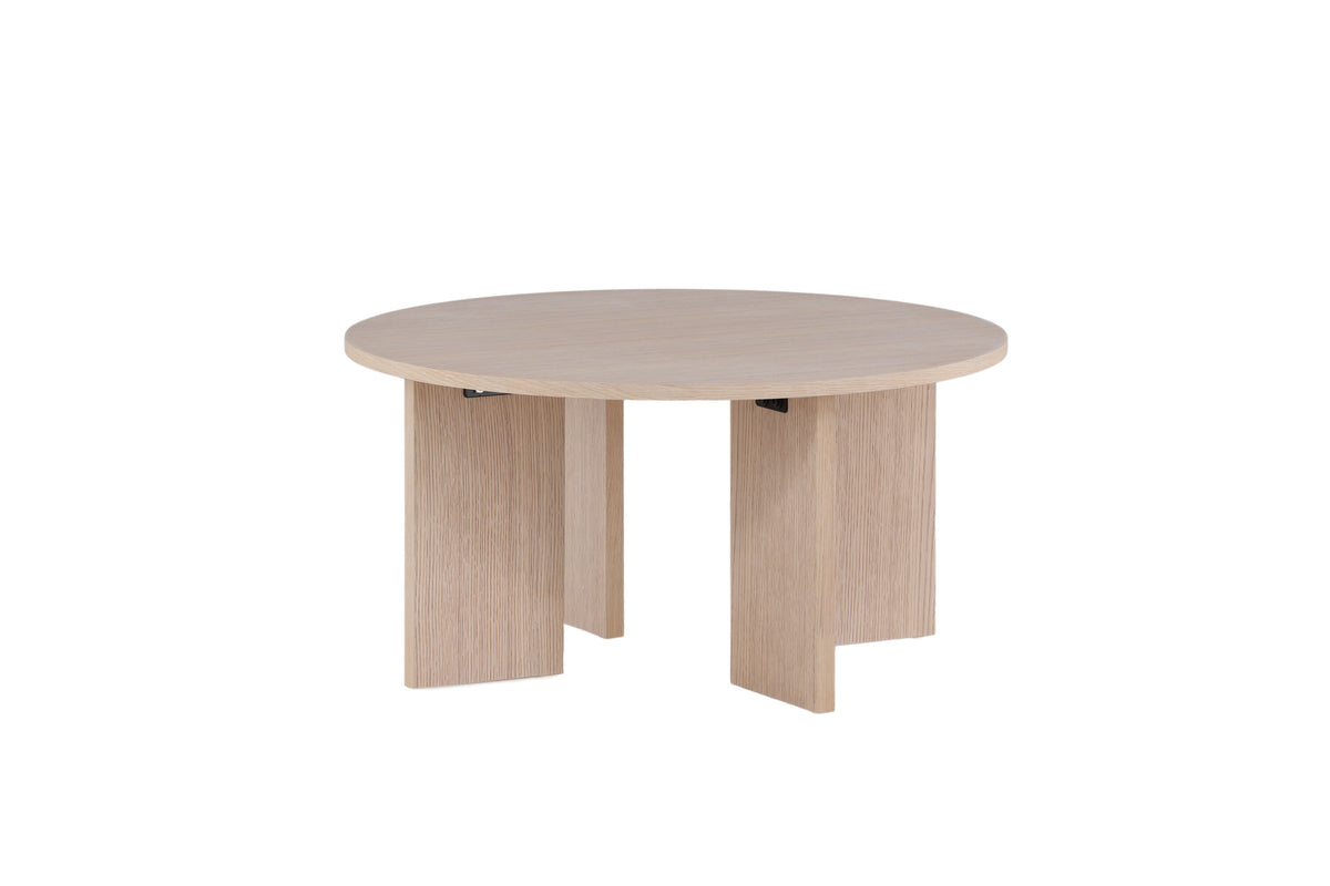 Askerön sofabord - Ø80 cm - hvidpigmenteret - billede 12