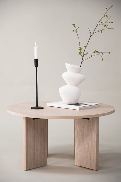 Askerön sofabord - Ø80 cm - hvidpigmenteret - billede 17