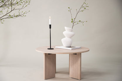 Askerön sofabord - Ø80 cm - hvidpigmenteret - billede 13