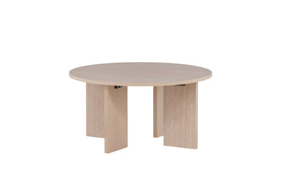 Askerön sofabord - Ø80 cm - hvidpigmenteret - billede 2