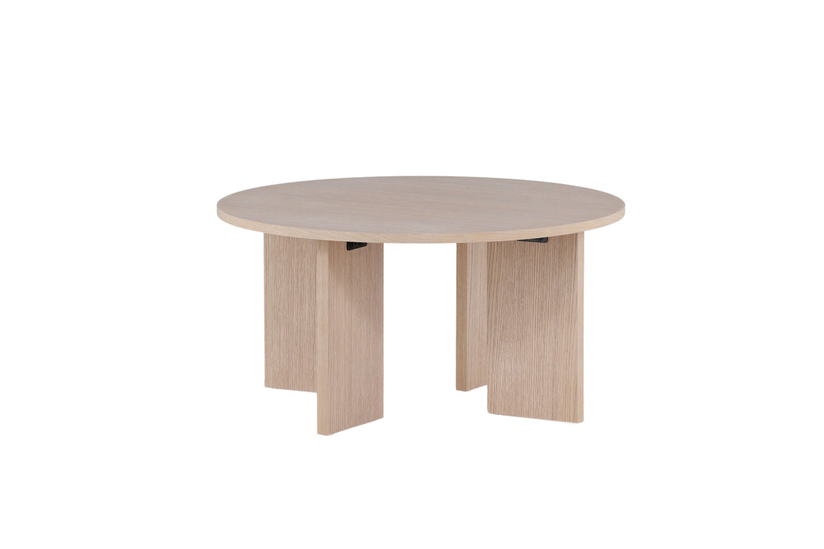 Askerön sofabord - Ø80 cm - hvidpigmenteret - billede 8
