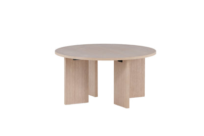 Askerön sofabord - Ø80 cm - hvidpigmenteret - billede 9