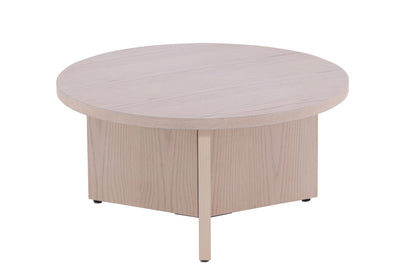 Saltö sofabord - Ø85 cm - hvidpigmenteret - billede 4