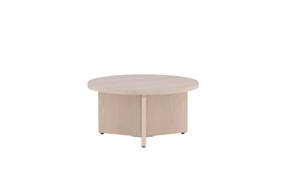 Saltö sofabord - Ø85 cm - hvidpigmenteret - billede 5