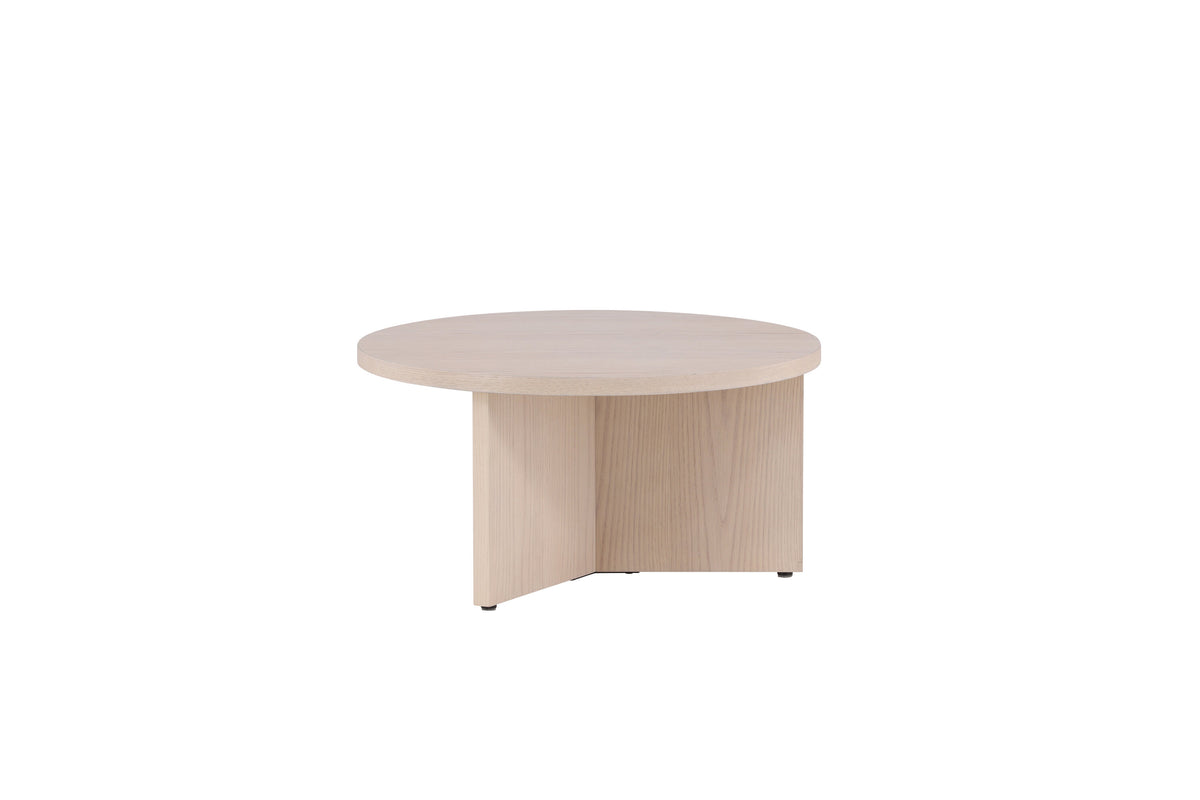 Saltö sofabord - Ø85 cm - hvidpigmenteret - billede 6