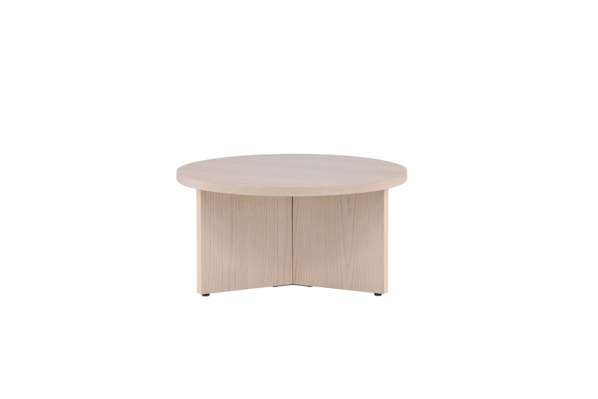 Saltö sofabord - Ø85 cm - hvidpigmenteret - billede 7