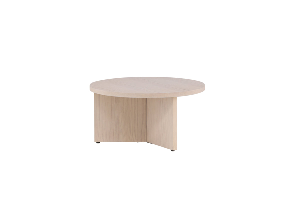 Saltö sofabord - Ø85 cm - hvidpigmenteret - billede 8