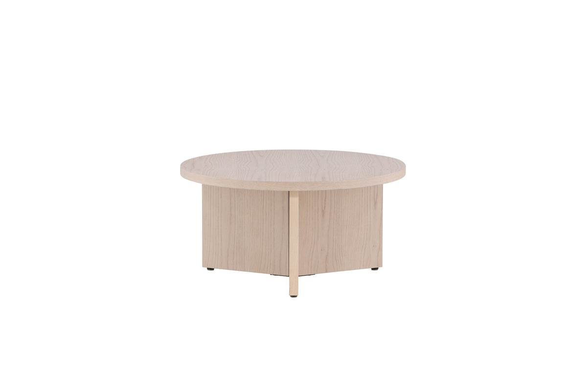 Saltö sofabord - Ø85 cm - hvidpigmenteret - billede 9