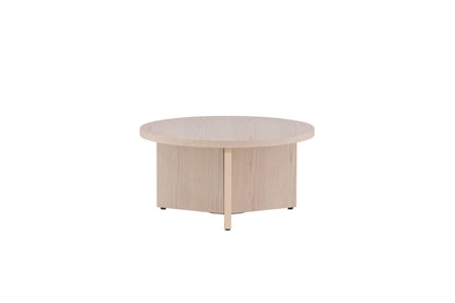 Saltö sofabord - Ø85 cm - hvidpigmenteret - billede 9