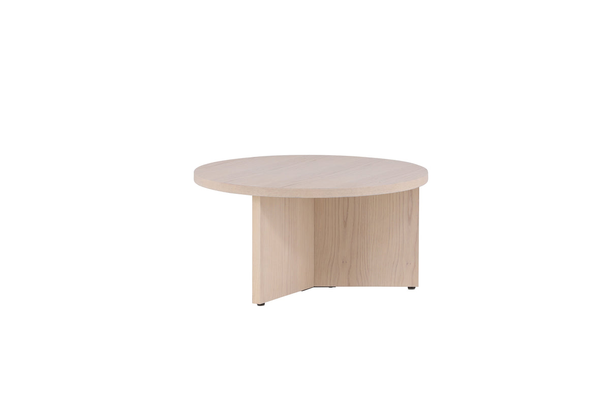 Saltö sofabord - Ø85 cm - hvidpigmenteret - billede 10
