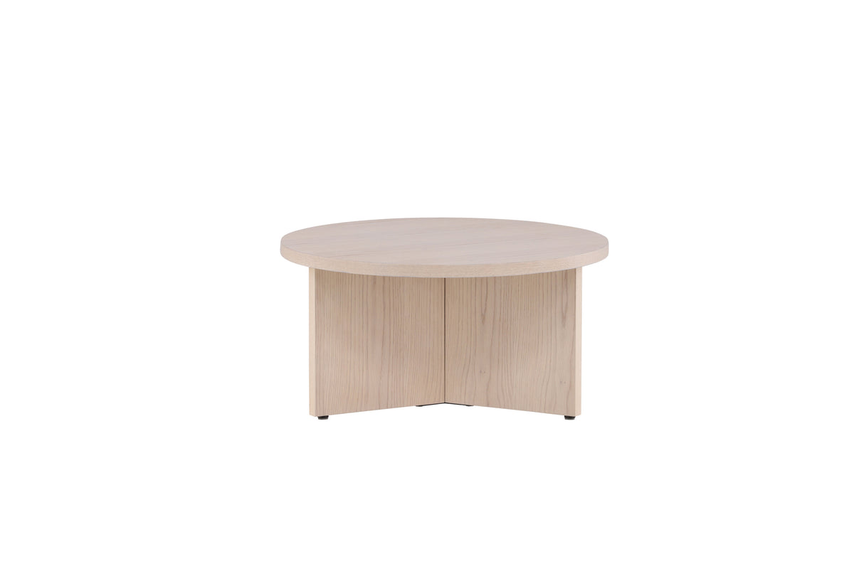 Saltö sofabord - Ø85 cm - hvidpigmenteret - billede 11