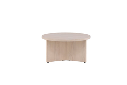 Saltö sofabord - Ø85 cm - hvidpigmenteret - billede 11