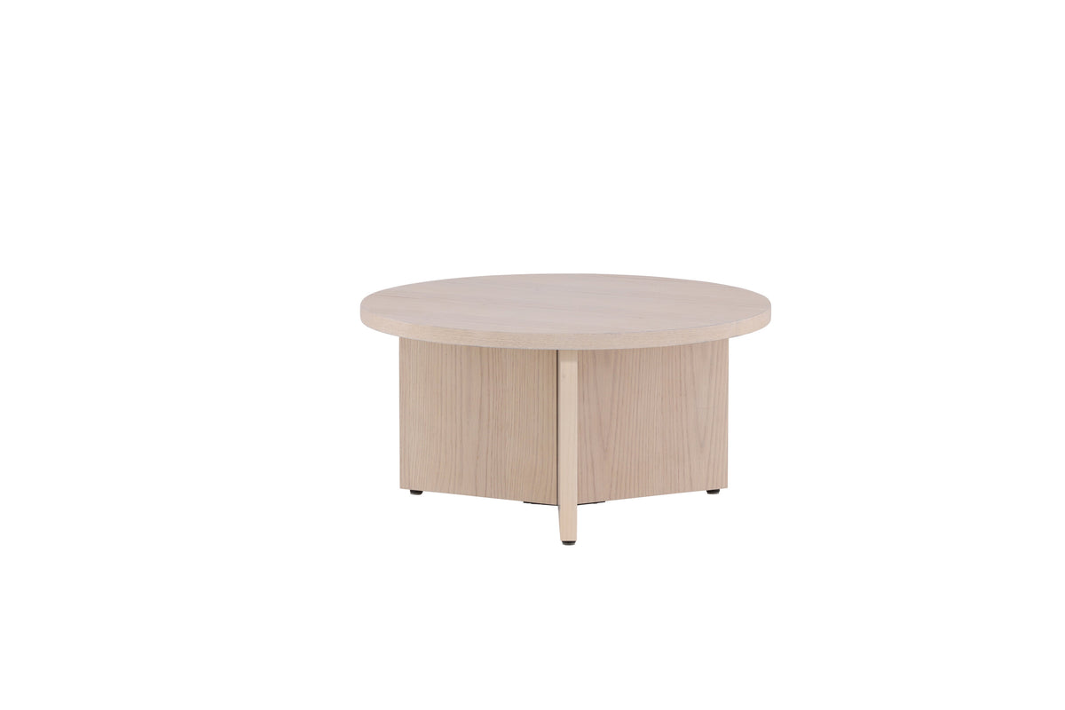 Saltö sofabord - Ø85 cm - hvidpigmenteret - billede 13