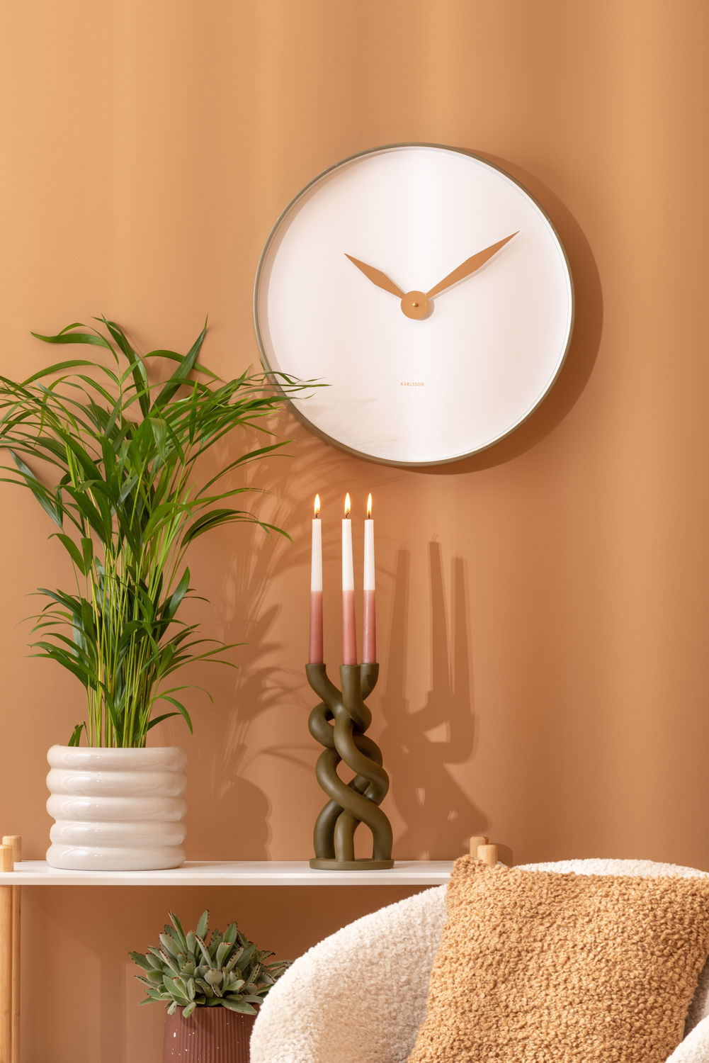 Karlsson vægur Albatross iron - Mosgrøn