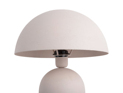 Leitmotiv bordlampe Boaz stor - varm grå