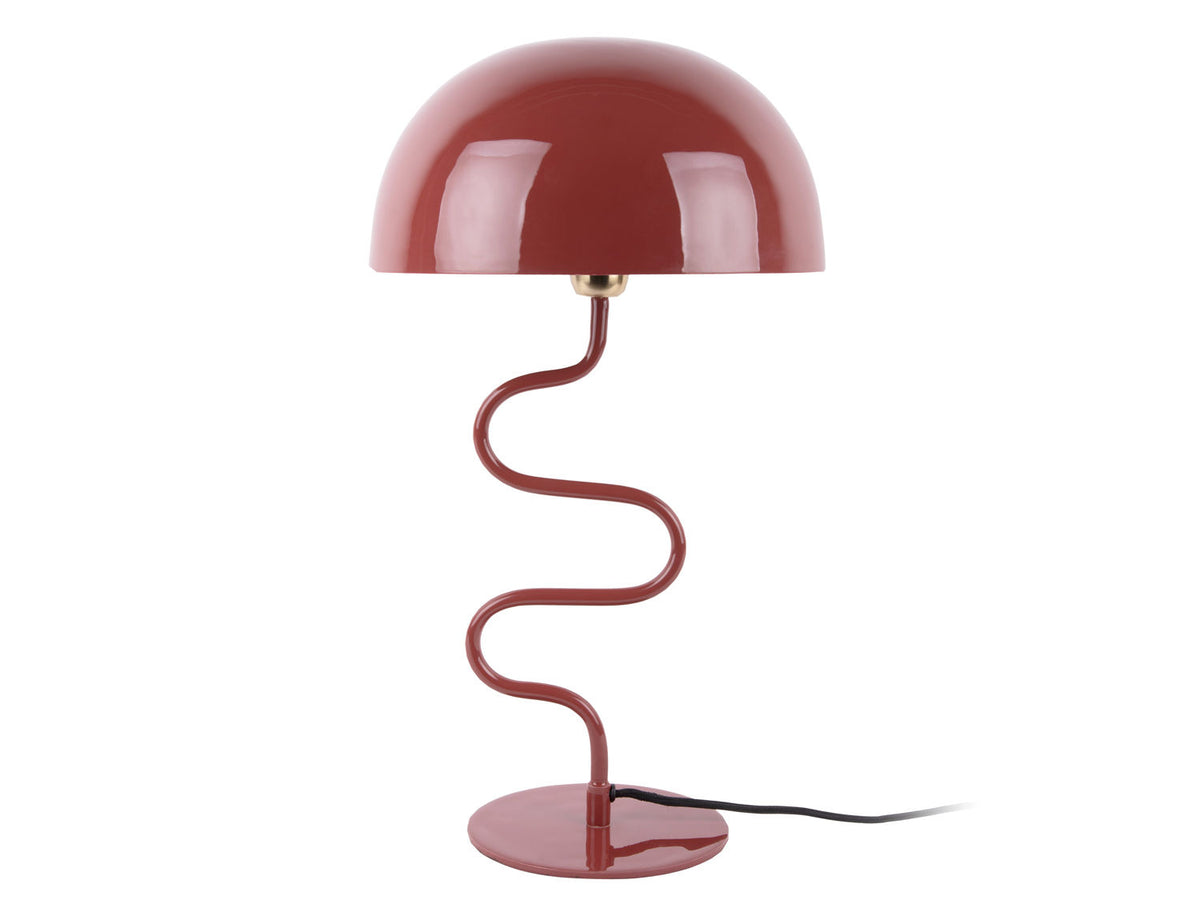 Leitmotiv bordlampe Twist - okkerrød
