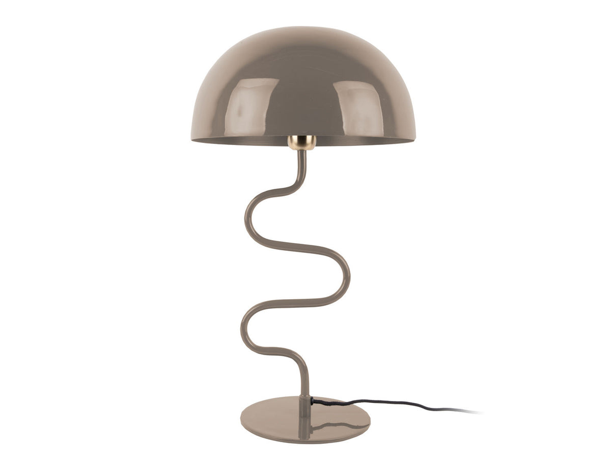 Leitmotiv bordlampe Twist - varm grå