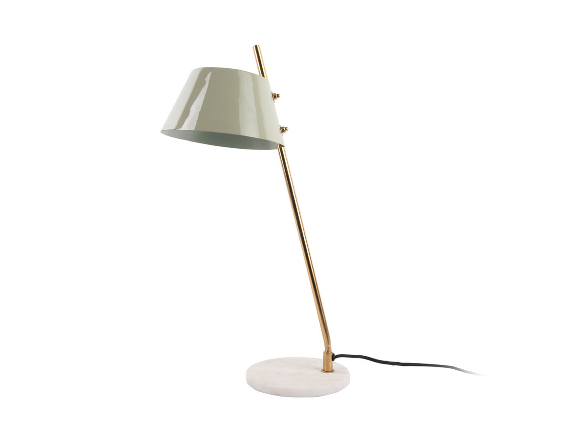 Leitmotiv bordlampe Savvy - grågrøn
