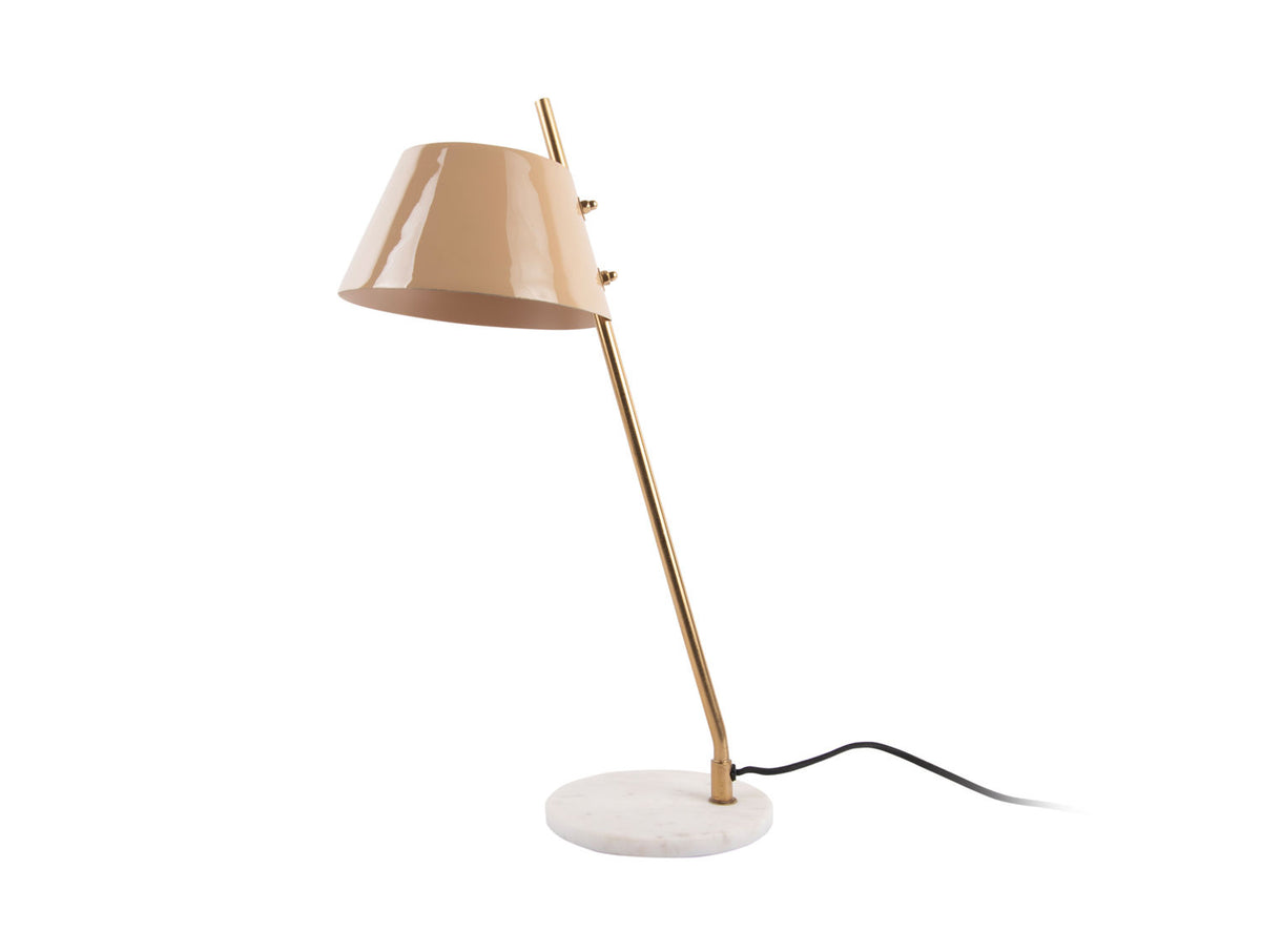 Leitmotiv bordlampe Savvy - lysebrun