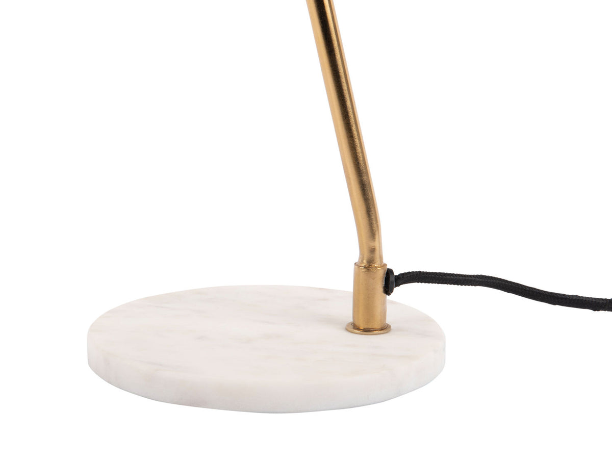 Leitmotiv bordlampe Savvy - lysebrun