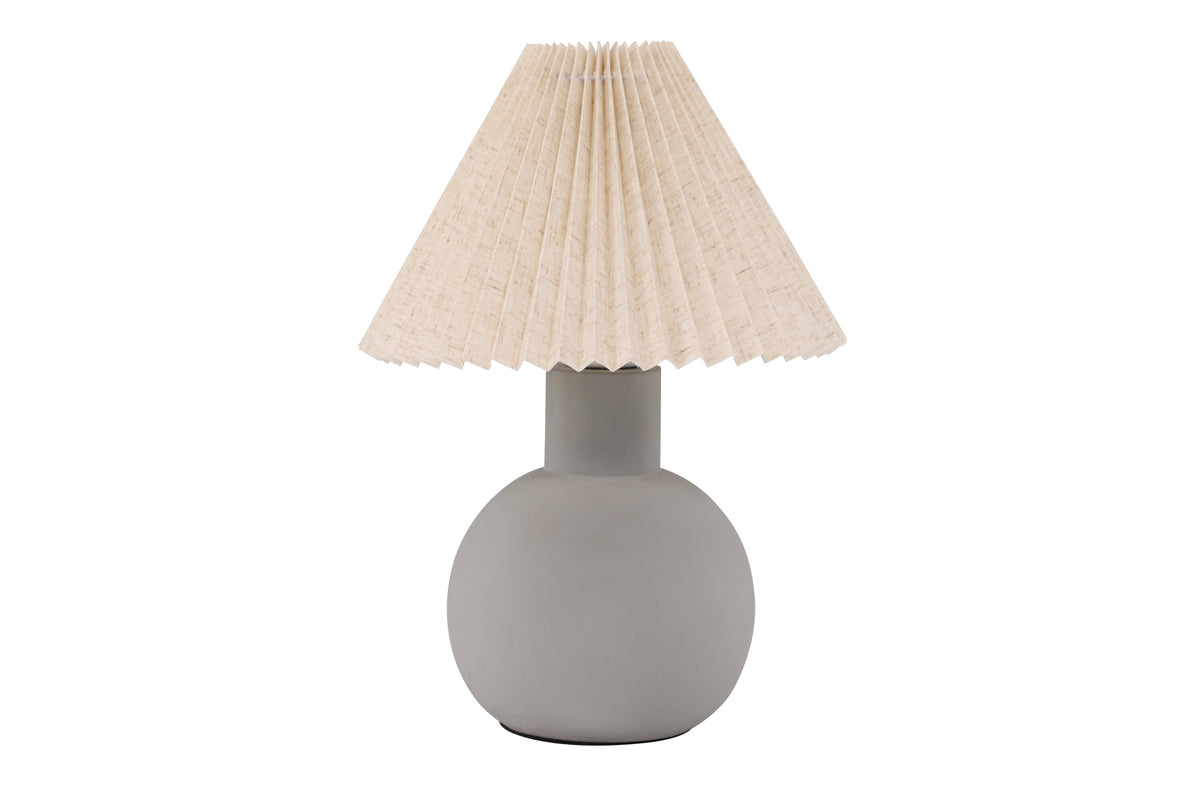 Älvsborg bordlampe - Ø25 cm - grå, brun - billede 13