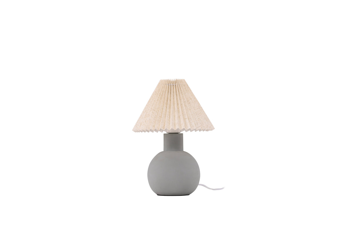 Älvsborg bordlampe - Ø25 cm - grå, brun - billede 2