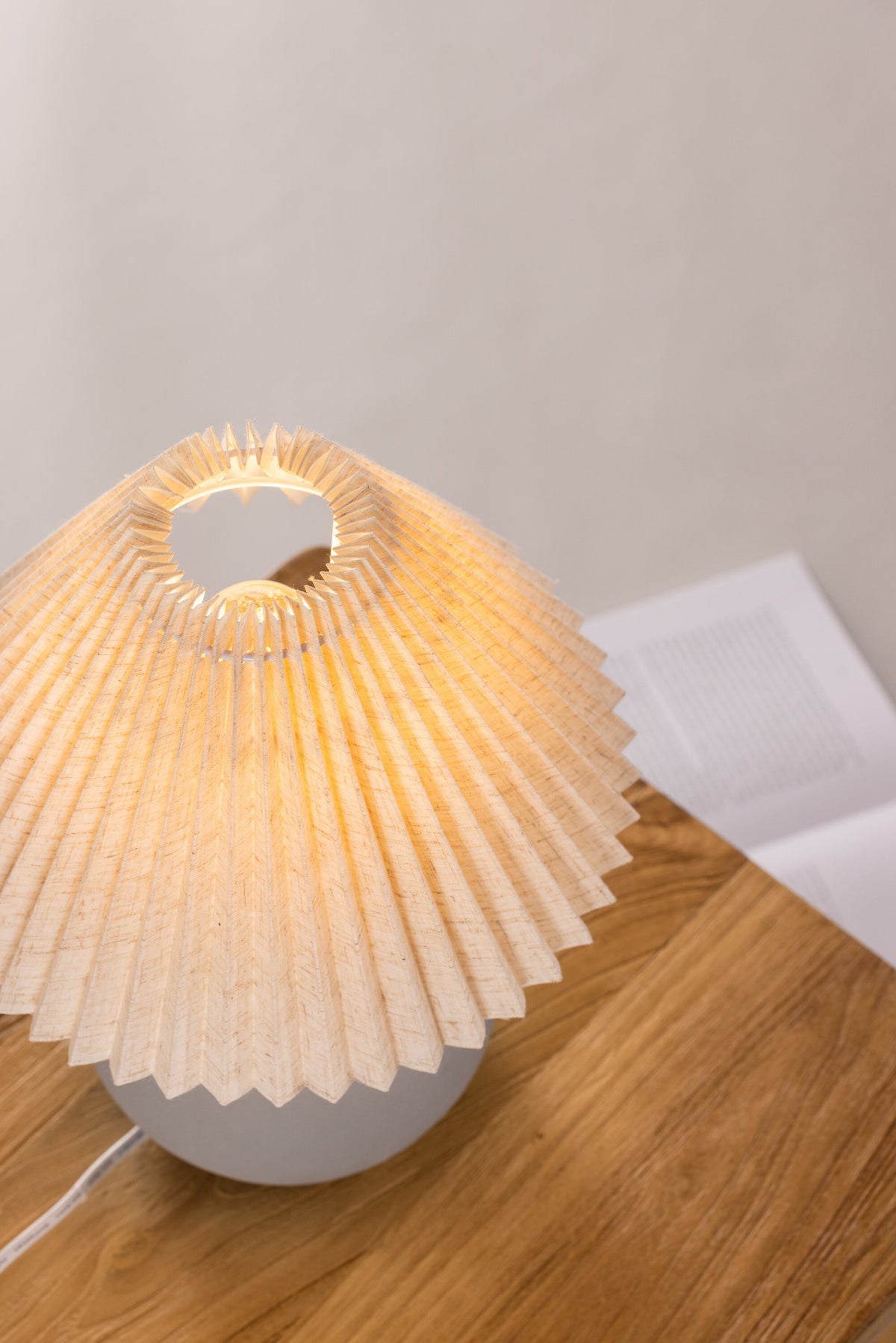 Älvsborg bordlampe - Ø25 cm - grå, brun - billede 21